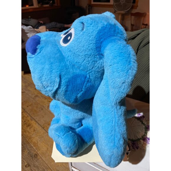 Nickelodeon 15" Big Hugs Blue Plush Stuffed Animal Toy Dog  PUppy Blues Clues - Picture 4 of 6